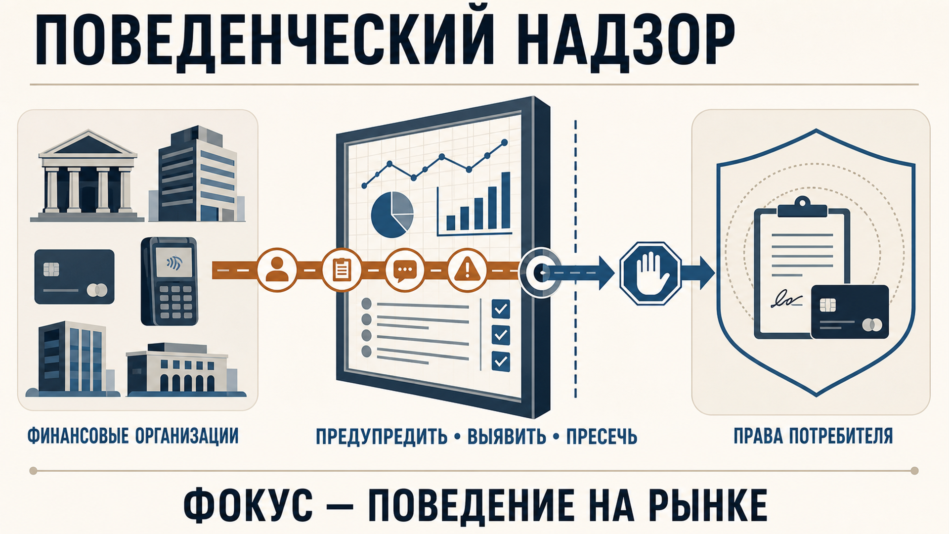 Инфографика Belmont к материалу «В Казахстане закрепили понятие поведенческого надзора на финансовом рынке»